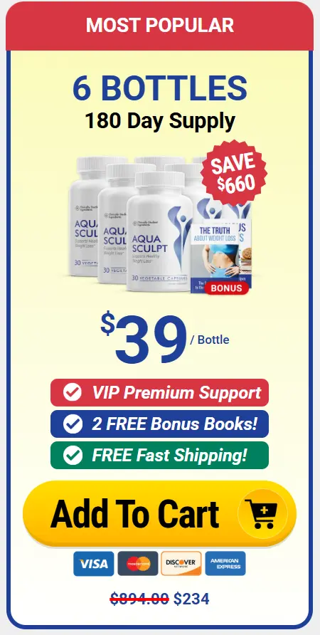 Buy AquaSculpt 6 Bottle